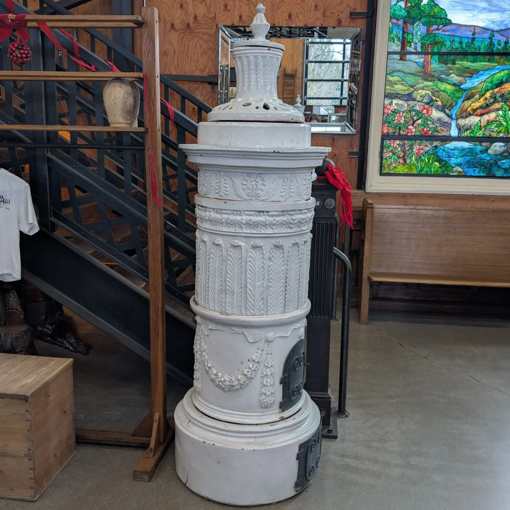 Swedish Kakelugn Terracotta Stove — Aurora Mills